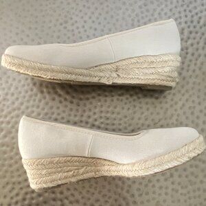 Woven Espadrille Wedge